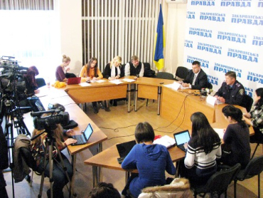 На прес-конференції в Ужгороді по безпеці пасажироперевезень