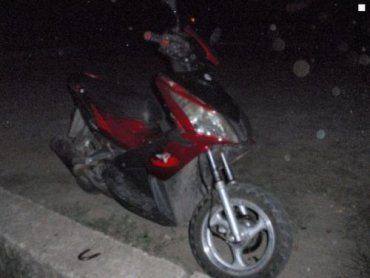 В центре Хуста 18-летний парень украл скутер и тут же продал