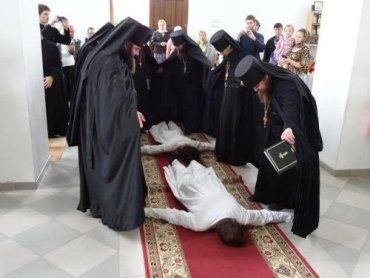 В Ужгороде совершили монашеский постриг насельников обители