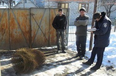 Иршавские милиционеры задержали вора металлической сетки