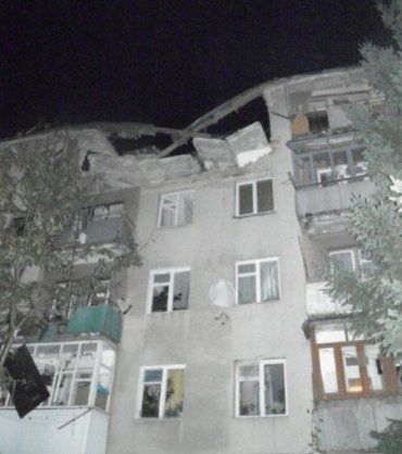 В Мукачевской 5-этажке произошел мощный взрыв газа