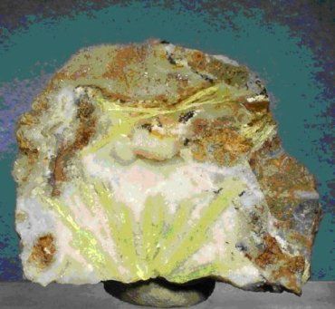 КАРПАТИТ - Karpathit - минерал в горах Закарпатья