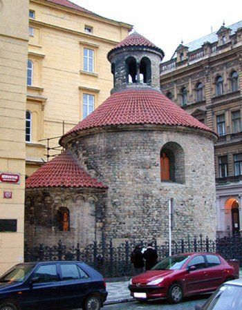 Ротонда св. Креста в столице Чехии городе Праге.