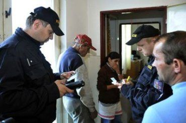 Чешская полиция проверяет иностранцев на право пребывания в стране.