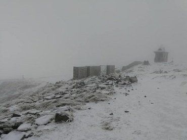Поп Иван Черногорский накрыло снегом