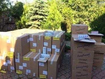 На Закарпатье обнаружили контрабандные сигареты на сумму более миллиона гривен