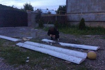 Взрыв в Мукачево: Во дворе сдетонировали две РГД-5