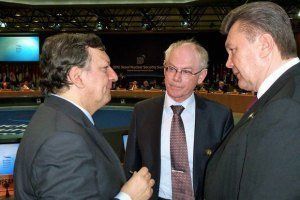 Янукович встретился с руководством Европейского союза