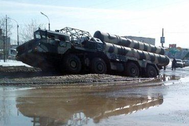 В России ракетный комплекс С300 "попался" журналистам