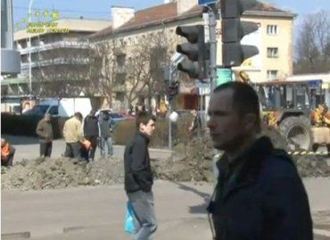 В Ужгороде "Закарпатгаз" перекрыл улицу Капушанскую