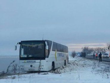 Возле Ужгорода в ДТП попал автобус "Киев-Вена"