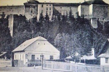 Ужгородський замок у 1899-1904 роках.