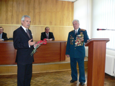 В Ужгороде Василий Ситар поздравил ветеранов с праздником