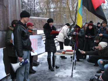 Во Львове студенты против переписывания истории Табачником
