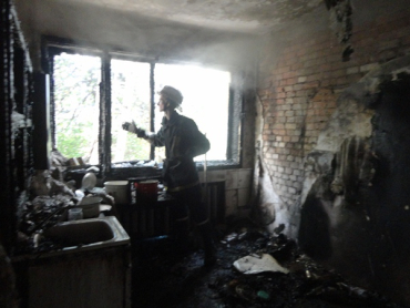 В Иршавском районе на пожаре удалось спасти 80-летнего мужчину