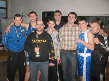 Перше командне місце зайняла команда Ужгородської федерації боксу