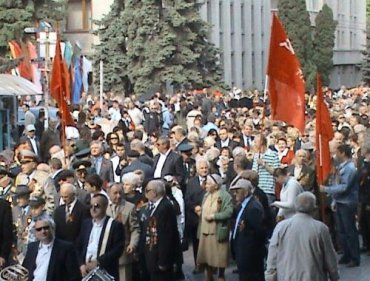 В Ужгороде прошли мероприятия по празднованию Дня Победы