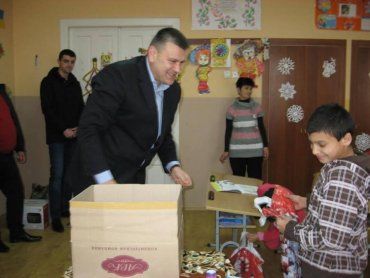 Сергій Слободянюк привітав вихованців інтернату з новорічно-різдвяними святами