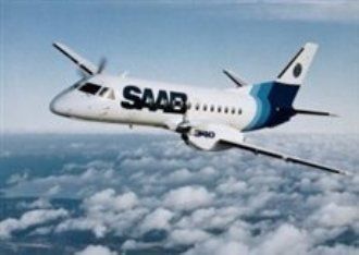 Полеты Ужгород-Киев выполняются на самолетах SAAB-340В