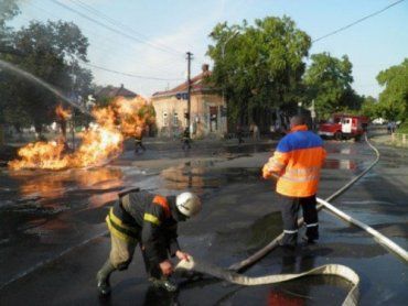 В Ужгороде после взрыва газ 120 тысяч жителей остались без газа