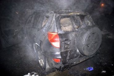 Прокуратура Ужгорода взяла на контроль поджог автомобиля