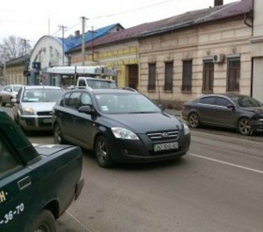 В Ужгороде произошло дорожно-транспортное происшествие