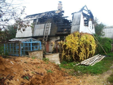 Хустский район: через старый дымоход едва не сгорел жилой дом закарпатца