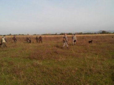 Охотники собрались на открытие сезона охоты на фазана