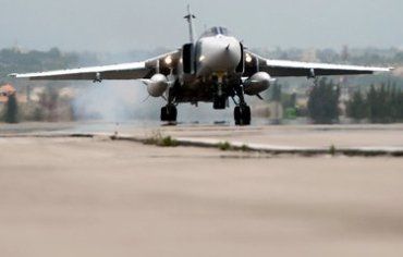 В Сирии разбился российский бомбардировщик