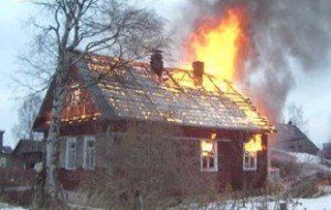 В Межгорском районе сгорел дом