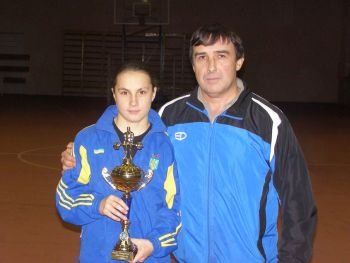 Бронзовый призер чемпионата Украины по пауэрлифтингу Елизавета Бан