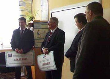 Ужгородская школа №21 получила от Словакии грант на улучшение учебно-методическо