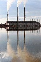 Бурштынская ТЭС на Прикарпатье работает на полную мощность.