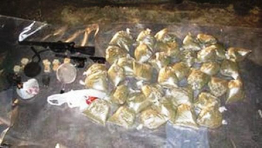 В джипе наркобарона нашли огнестрельное оружие и наркотики