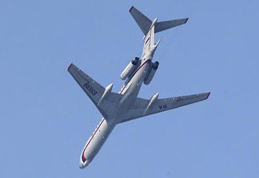 Крушение Ту-154 в Сочи: Вспышка в небе не исключает теракт