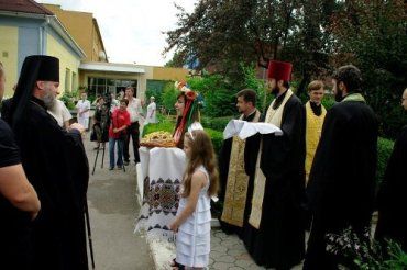 Архиепископ Феодор освятил помещения Мукачевского интерната