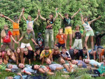 В Ужанском национальном парке расположился детский лагерь