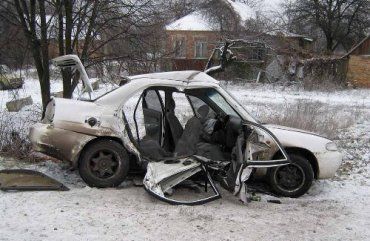 В Харьковской области в лобовой аварии погибли 2 человека