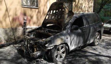 Страховщики выплатили страховку владельцу сгоревшей Toyota