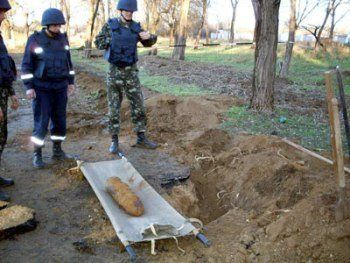 В Мукачевском интернате найден снаряд