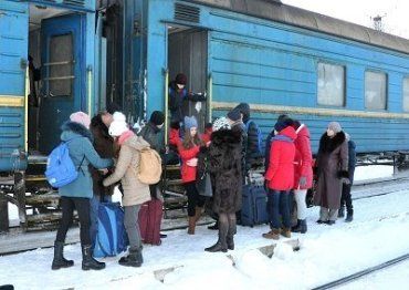 Дети из прифронтовой Луганщины приехали на зимний отдых в Закарпатье