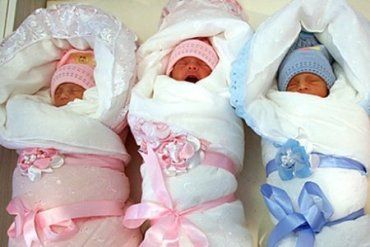 В 2011 году в Ужгороде родились пять тройняшек