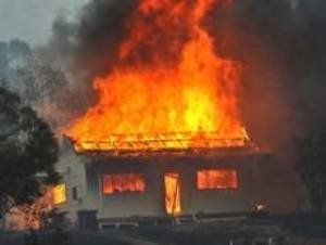 47-летний закарпатец заживо сгорел в своем доме