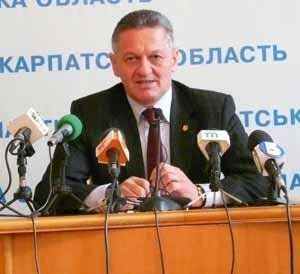 Губернатор Закарпатья Александр Ледида пообщался с журналистами