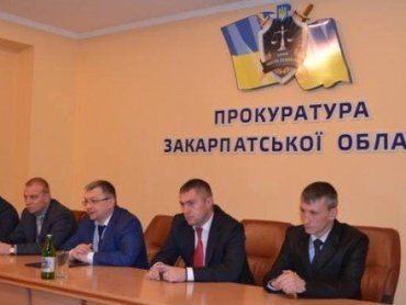 Прокурор Закарпатья представил своего нового заместителя