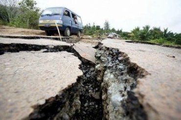 Землетрясение заставило жителей Украины паниковать