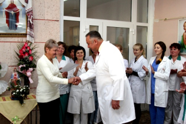 Мукачевская ЦРБ подтвердила статус "Больницы, доброжелательной к ребенку"
