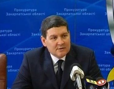 Прокурор Закарпатской области Владимир Корбан