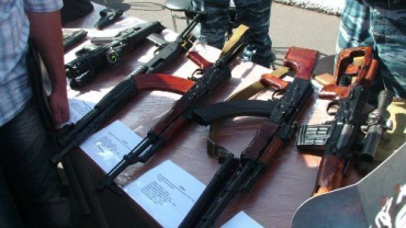 Милиция призывает закарпатцев сдавать нелегальное оружие