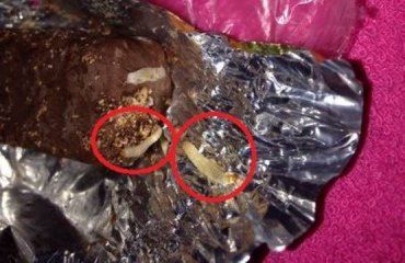 В шоколаде, приобретенном в магазине Мукачево, нашли живых червей